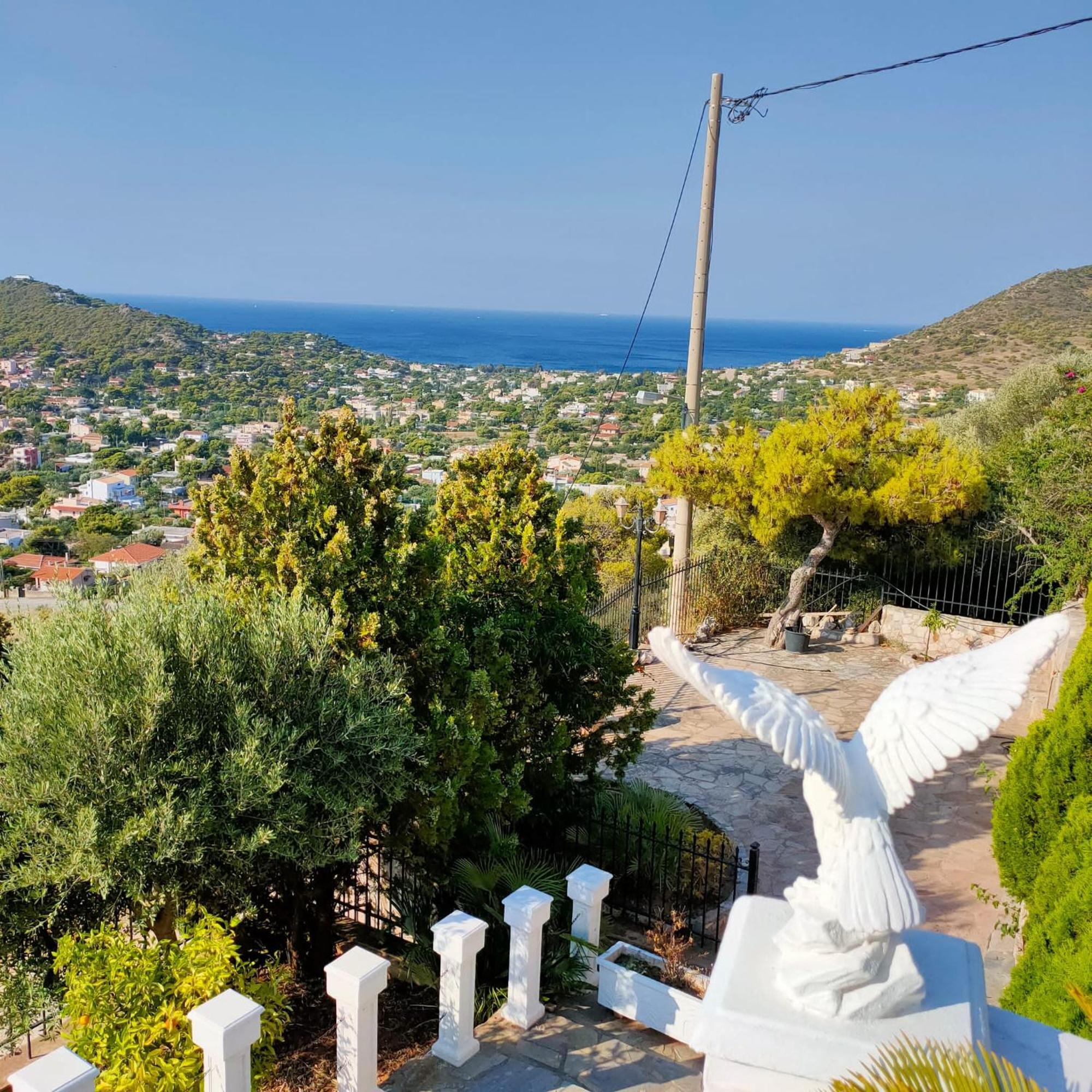 Eagles Nest Villa Athenian Riviera In Aghia Marina Near Lagonisi, Next To The Beach Close To Athens Airport Agia Marina  Экстерьер фото